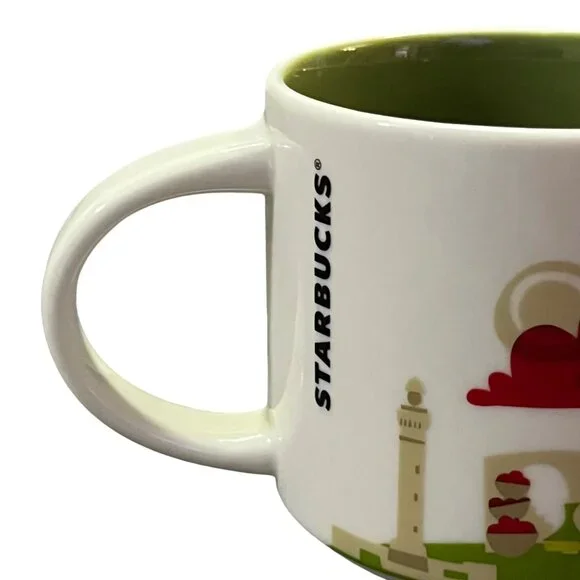 Starbucks You Are Here Casablanca Morocco Mug 14oz 2023 Used - Picture 9 of 13
